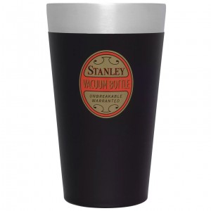 1920 Matte Black Stanley The Milestones Stacking Beer Pint | 16 OZ | Insulated Stainless Steel | MTIO82760