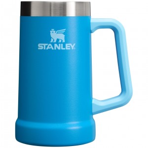 Azure Stanley Adventure Big Grip Beer Stein | 24oz Mugs | ODQB57016