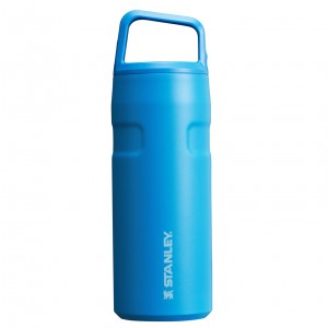 Azure Stanley IceFlow™ Bottle with Cap and Carry+ Lid | 16 OZ | KUOG68540