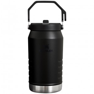 Black 2.0 Stanley The IceFlow Flip Straw Jug | 64 OZ | Insulated Water Jug | NJVO37941