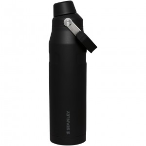 Black Stanley IceFlow Insulated Bottle with Fast Flow Lid | 36 OZ | TODJ16389