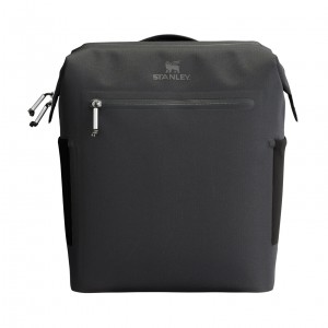 Black Stanley The All Day Madeleine Midi Cooler Backpack | 20 Can | 14.8 QT | 14.0 L | BEJW75186