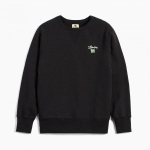 Black Stanley The Stanley Signature Crew Sweatshirt | JKDT56137