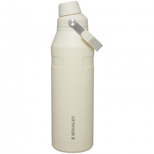 Cream Glimmer Stanley IceFlow™ Bottle with Fast Flow Lid | 50 OZ | IDUZ38419