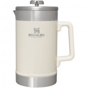 Cream Gloss Stanley Classic Stay Hot French Coffee Press | 48oz | GKQP40786