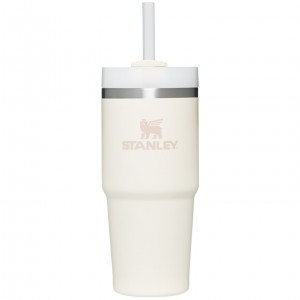 Cream Stanley Quencher H2.0 Travel Tumbler | 14 OZ | OMUI05481