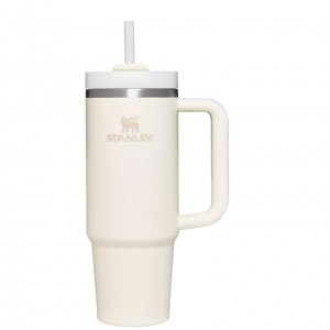 Cream Stanley Quencher H2.0 Travel Tumbler | 30 OZ | NVYO86249