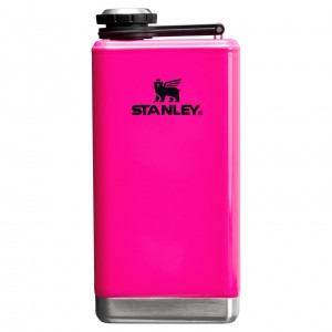 Electric Pink Stanley The Neon Adventure Pre-Party Flask | 8 OZ | YRGA97361