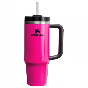 Electric Pink Stanley The Neon Quencher H2.0 FlowState™ Tumbler | 30 OZ - Stanley Create | DJYS13284