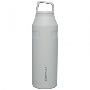 Fog Glimmer Stanley IceFlow™ Bottle with Cap and Carry+ Lid | 50 OZ | IVZO86207