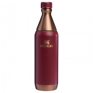 Gilded Pomegranate Stanley The Holiday All Day Slim Bottle | 20 OZ | FVKH61058