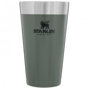 Hammertone Green Stanley Adventure Stacking Stainless Steel Beer Pint | 16oz Tumbler | MJAY94028