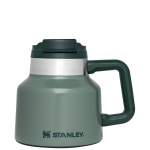 Hammertone Green Stanley Adventure Tough-To-Tip Admiral's Mug | 20oz | LGJZ78359