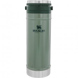 Hammertone Green Stanley Coffee Mug w/ Integrated French Press | 16 oz | BAYK18054