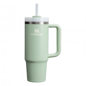 Matcha Cream Stanley Quencher H2.0 Travel Tumbler | 30 OZ | PNMZ31685