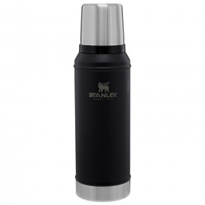 Matte Black Stanley Classic Legendary Vacuum Insulated Bottle | 1.0 QT | IQKP02138