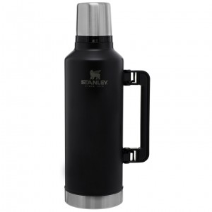 Matte Black Stanley Classic Legendary Vacuum Insulated Bottle | 2.5 QT | PJFY45708