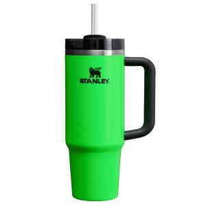 Neon Green Stanley The Neon Quencher H2.0 FlowState™ Tumbler | 30 OZ | LRDJ69012