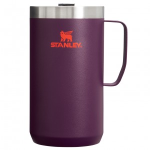 Plum Stanley The Stay-Hot Camp Mug | 24 OZ | HSMV64853