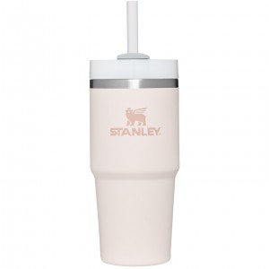 Rose Quartz Stanley Quencher H2.0 Travel Tumbler | 14 OZ | EAFO89035