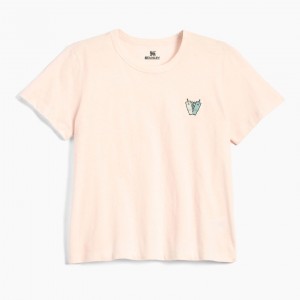 Rose Quartz Stanley The Stanley Quencher Love Women’s Boxy Tee | DNHQ29584