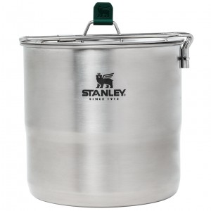 Stainless Stanley Adventure Cook Set For Four | 2.6 QT Camping Cookware | JNOF31978