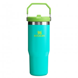 Tropical Teal Stanley The Heat Wave IceFlow™ Flip Straw Tumbler | 30 OZ | EQUZ17245