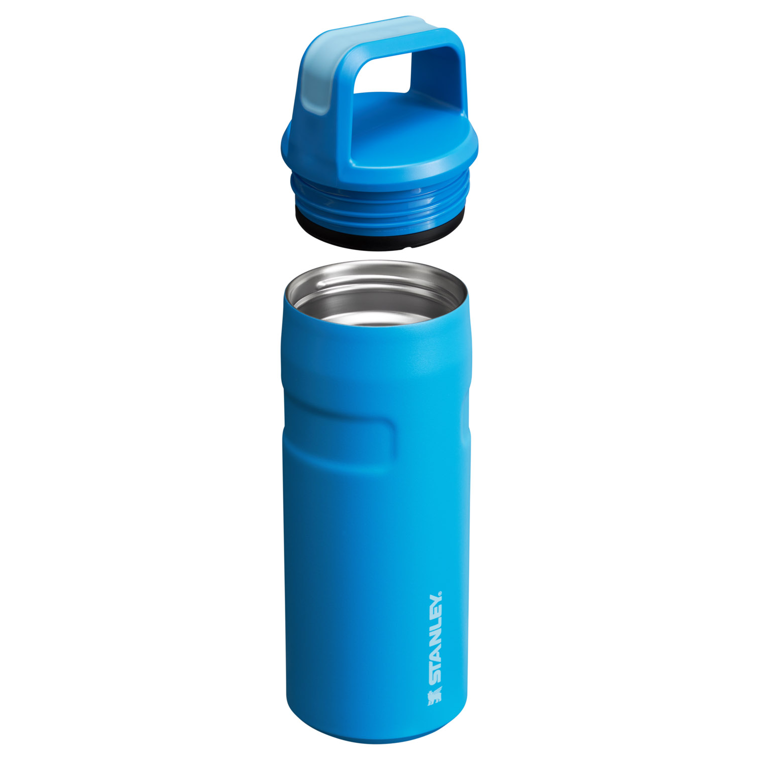 Azure Stanley IceFlow™ Bottle with Cap and Carry+ Lid | 16 OZ | KUOG68540