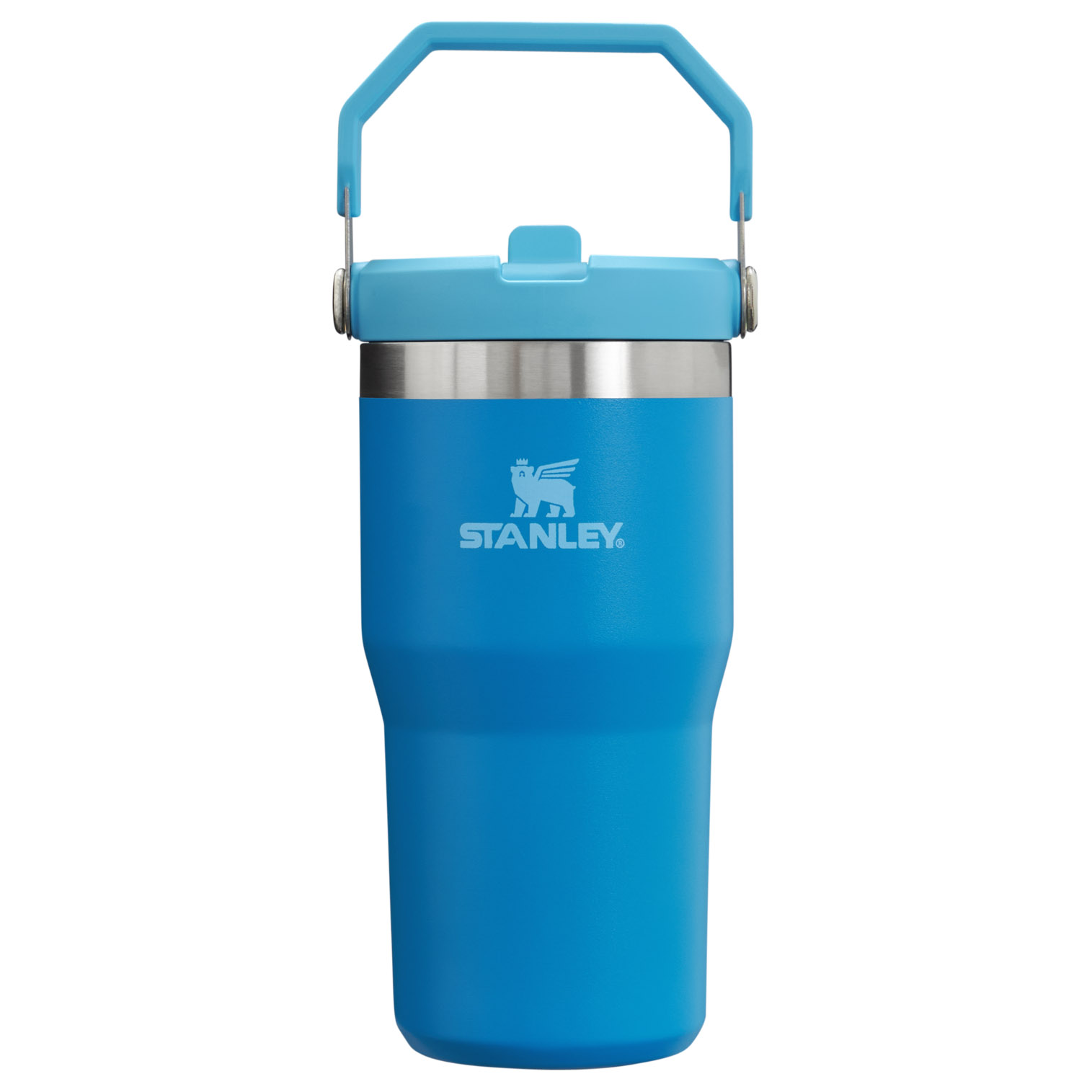 Azure Stanley The IceFlow Flip Straw Tumbler | 20 OZ | Insulated Water Bottle | VTOC38729