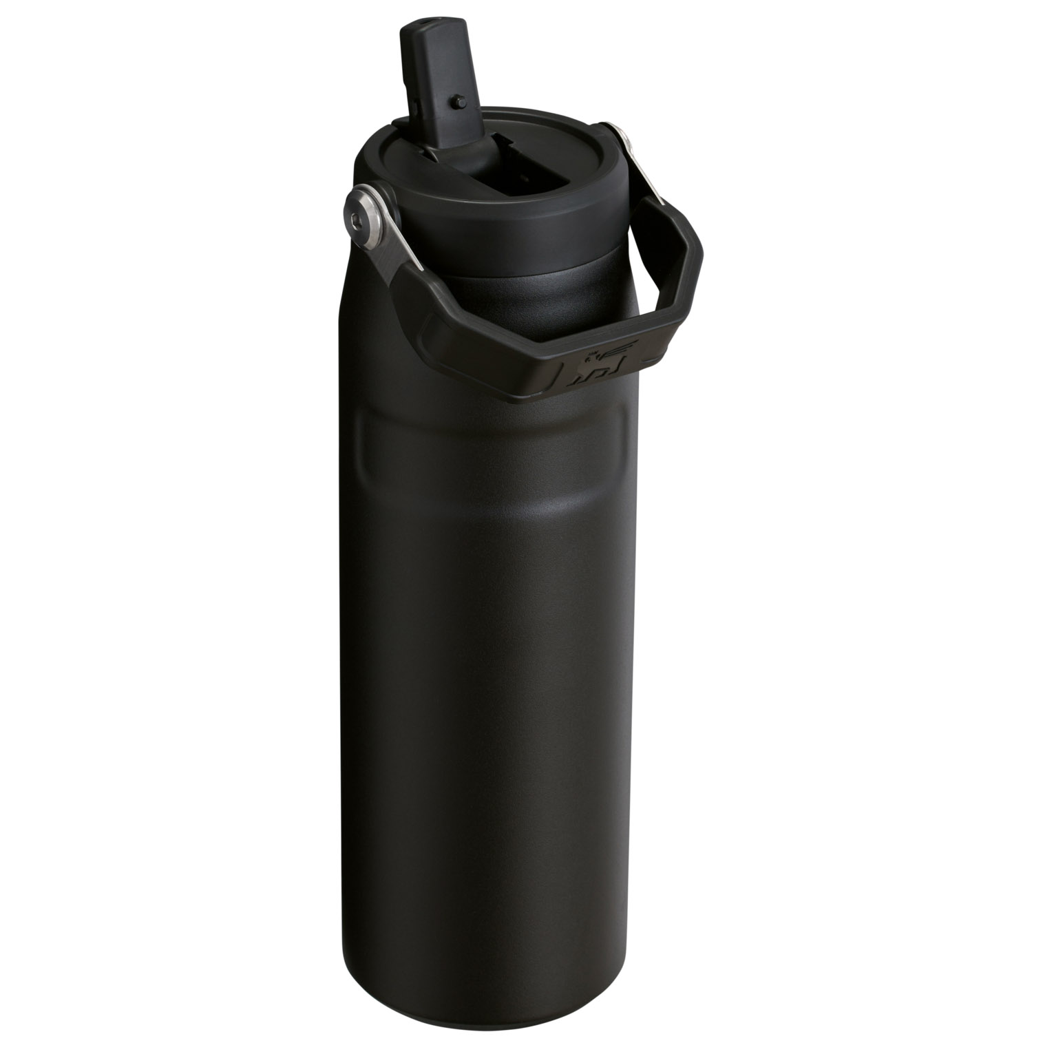 Black 2.0 Stanley The IceFlow™ Bottle with Flip Straw Lid | 24 OZ | JZBQ74521