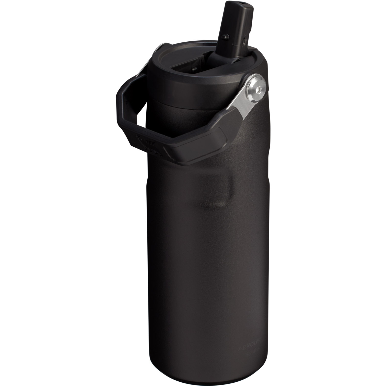 Black 2.0 Stanley The IceFlow™ Bottle with Flip Straw Lid | 16 oz | QAFY90315