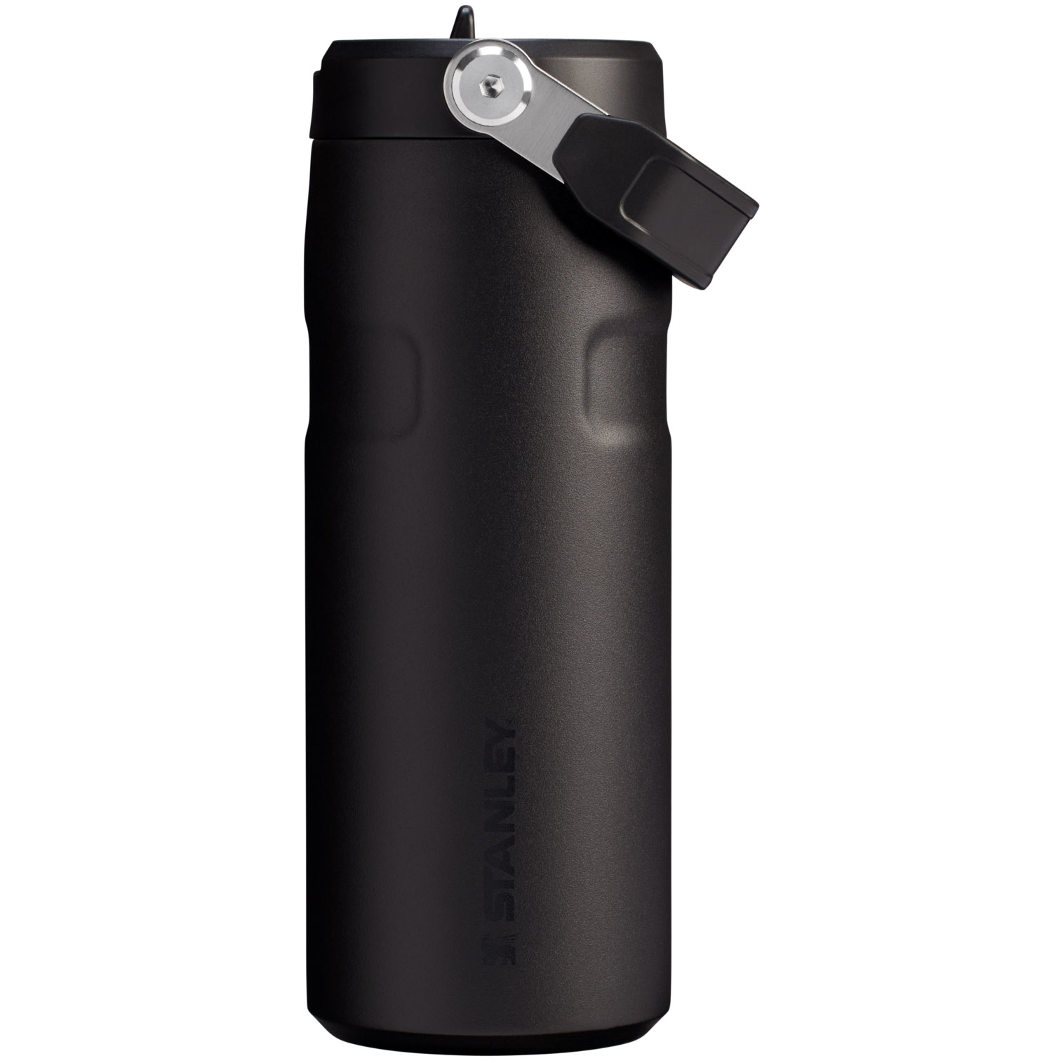 Black 2.0 Stanley The IceFlow™ Bottle with Flip Straw Lid | 16 oz | QAFY90315