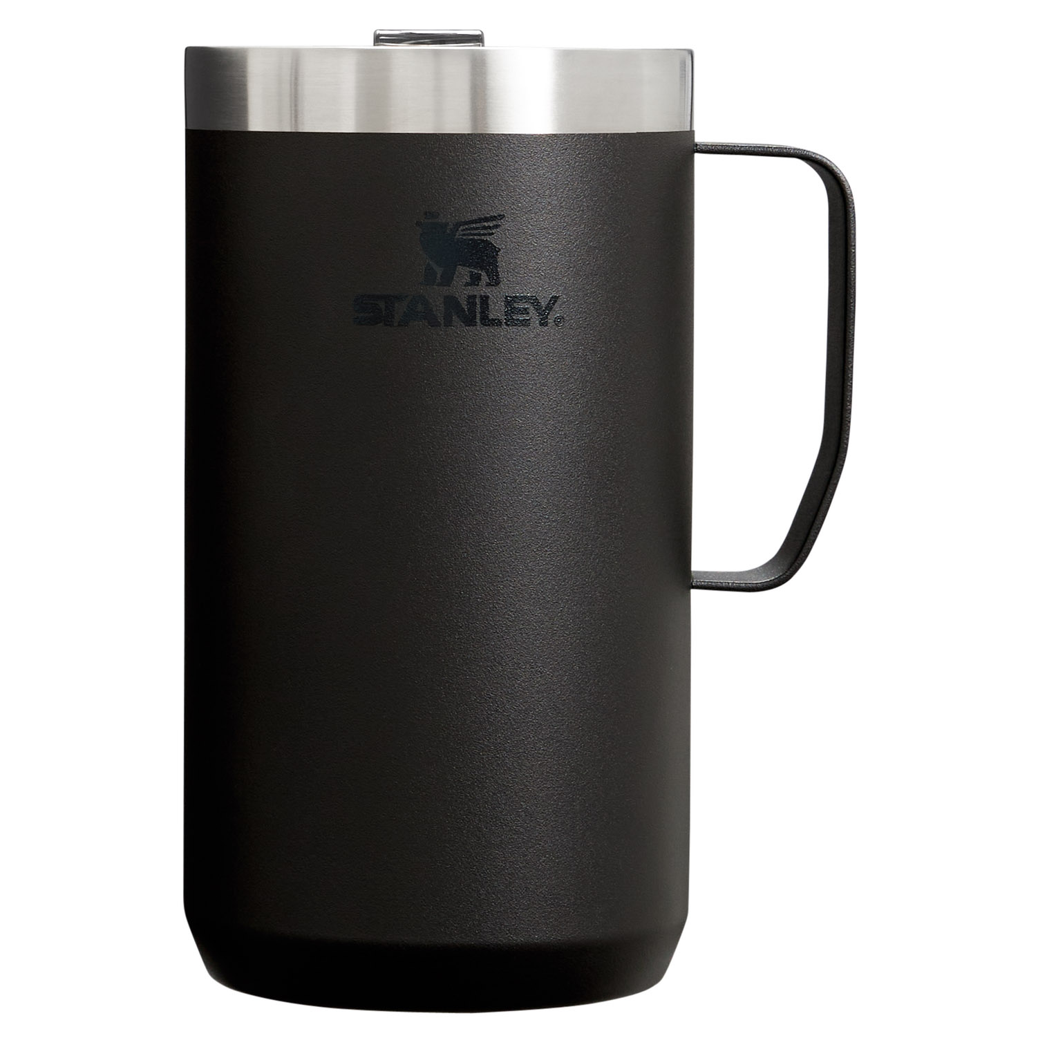 Black 2.0 Stanley The Stay-Hot Camp Mug | 24 OZ | EXNV18652