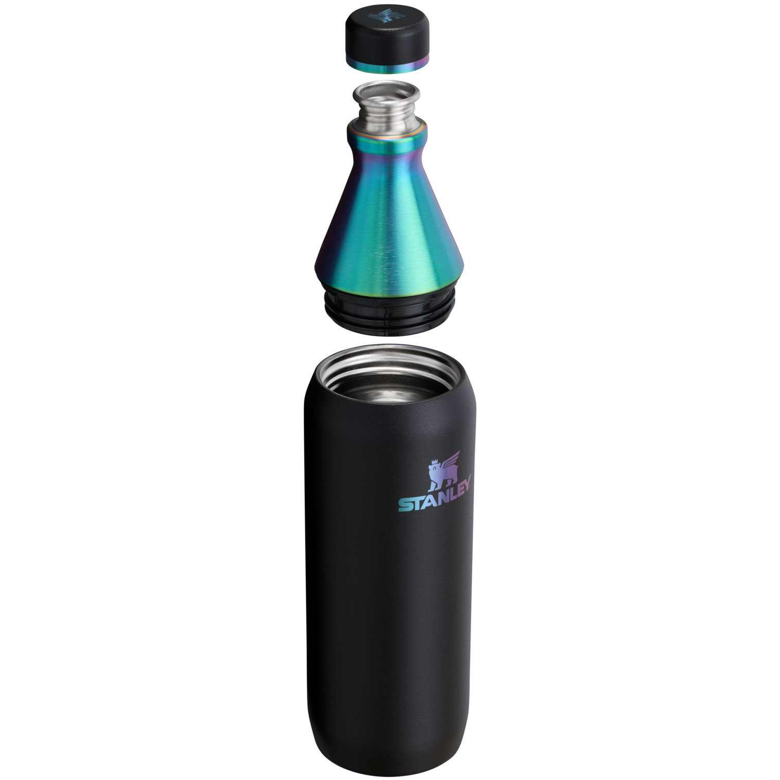 Black Chroma Stanley The Black Chroma All Day Slim Bottle | 20 OZ | HBDO52619