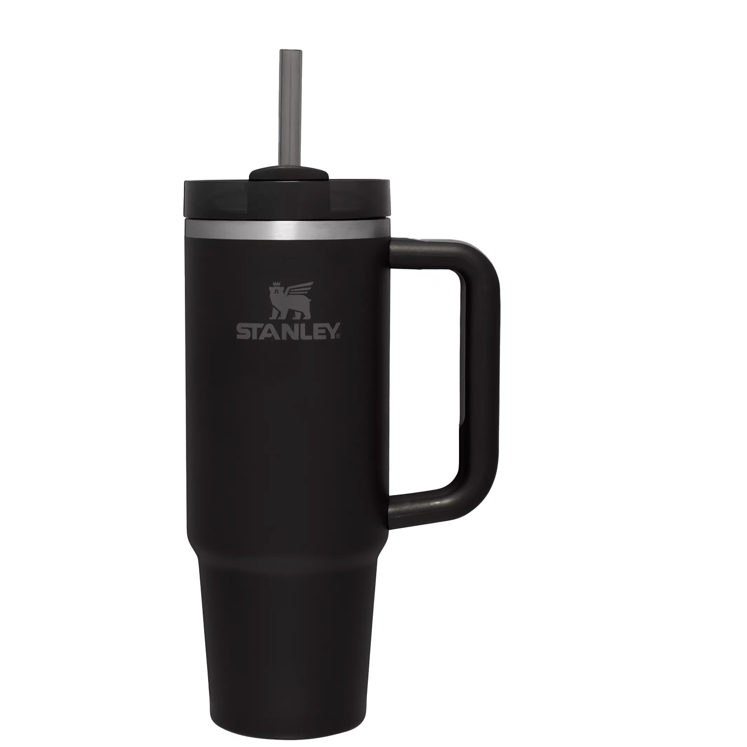 Black Stanley Adventure Quencher H2.0 Travel Tumbler | 40 oz | TYRB67423