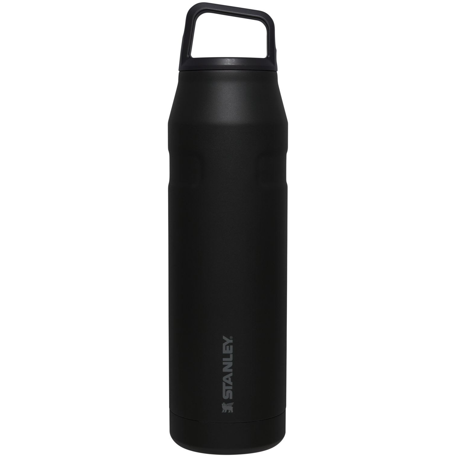 Black Stanley IceFlow™ Bottle with Cap and Carry+ Lid | 36 OZ | DWEO70491