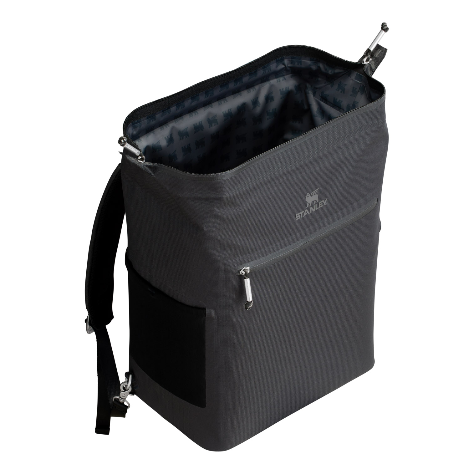 Black Stanley The All Day Madeleine Midi Cooler Backpack | 20 Can | 14.8 QT | 14.0 L | BEJW75186