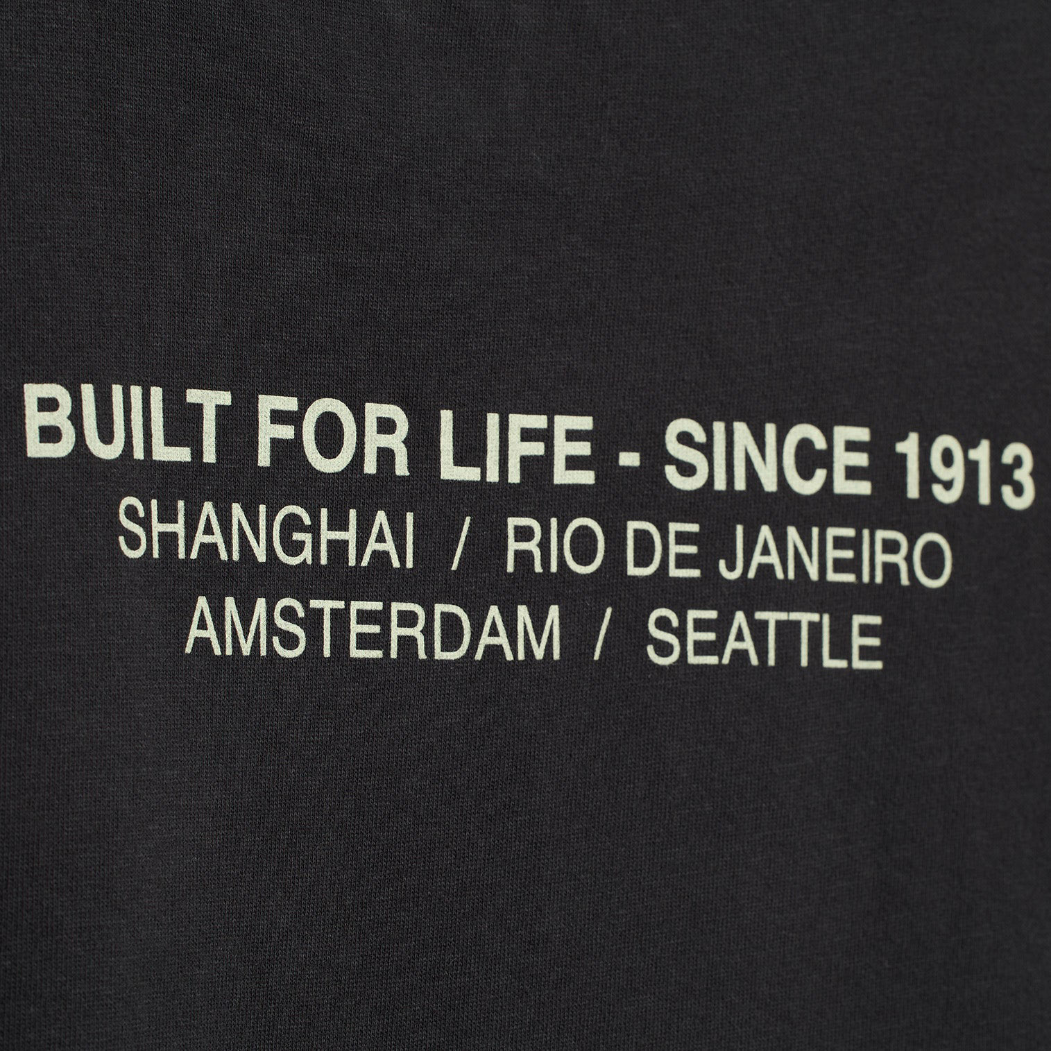 Black Stanley The Stanley Cities Essential Tee | MFBJ80749