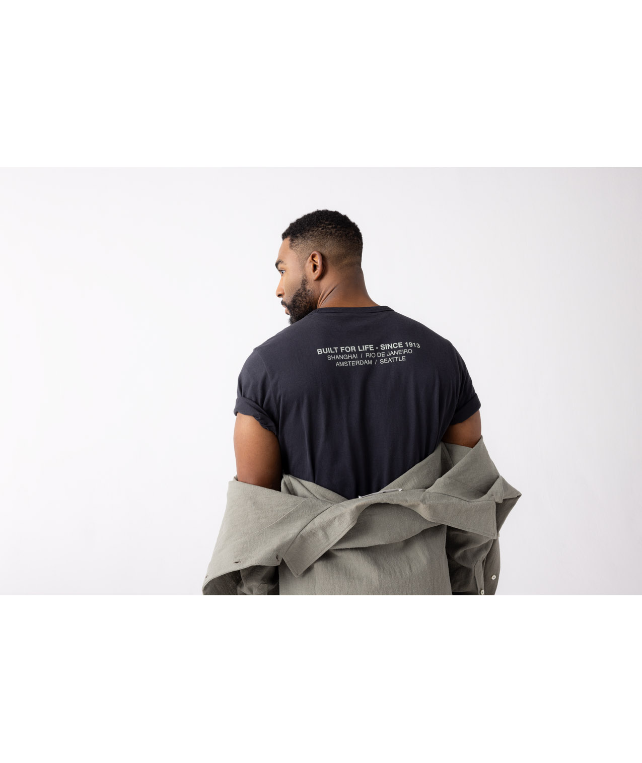 Black Stanley The Stanley Cities Essential Tee | MFBJ80749