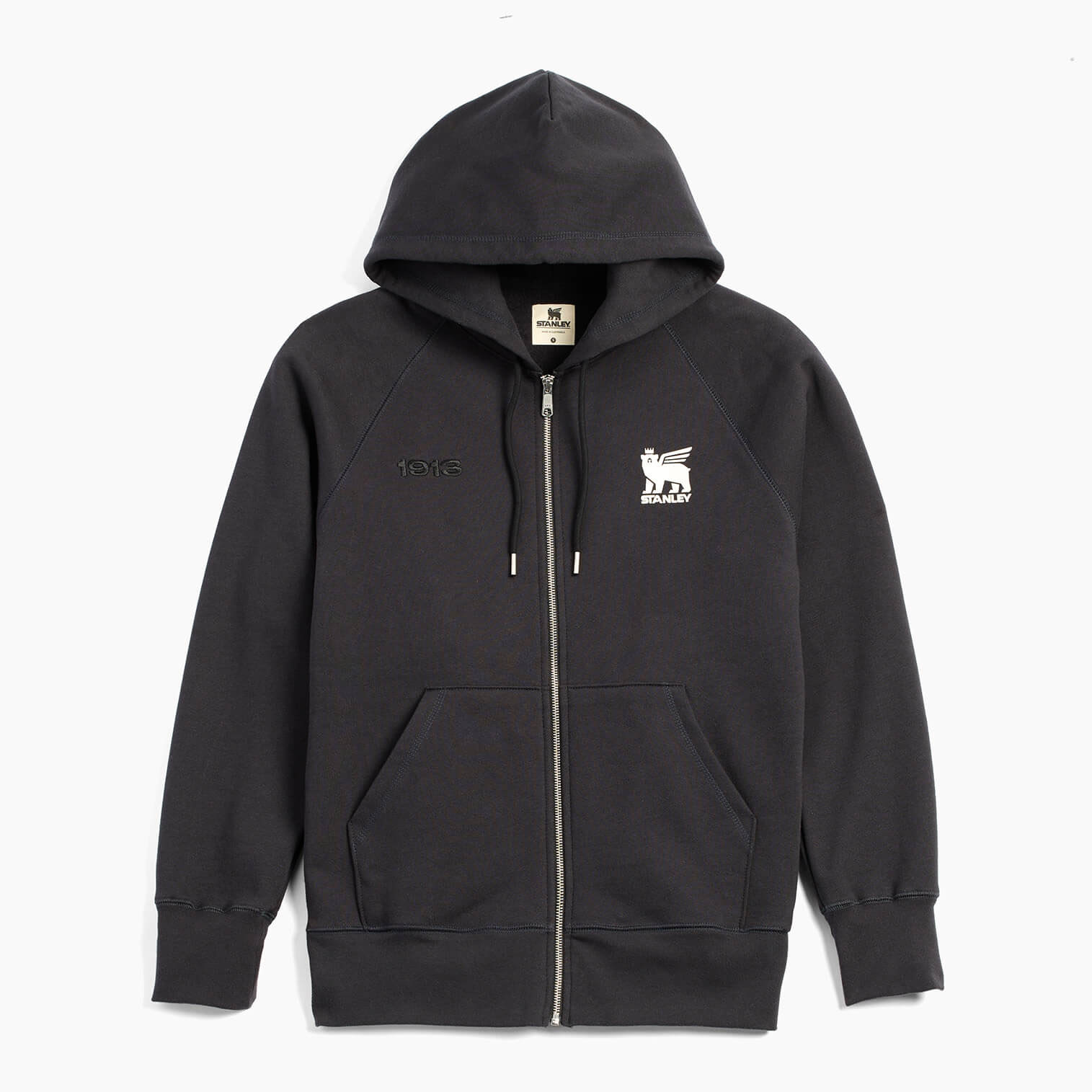 Black Stanley The Stanley Cities Zip Hoodie | UNST30287