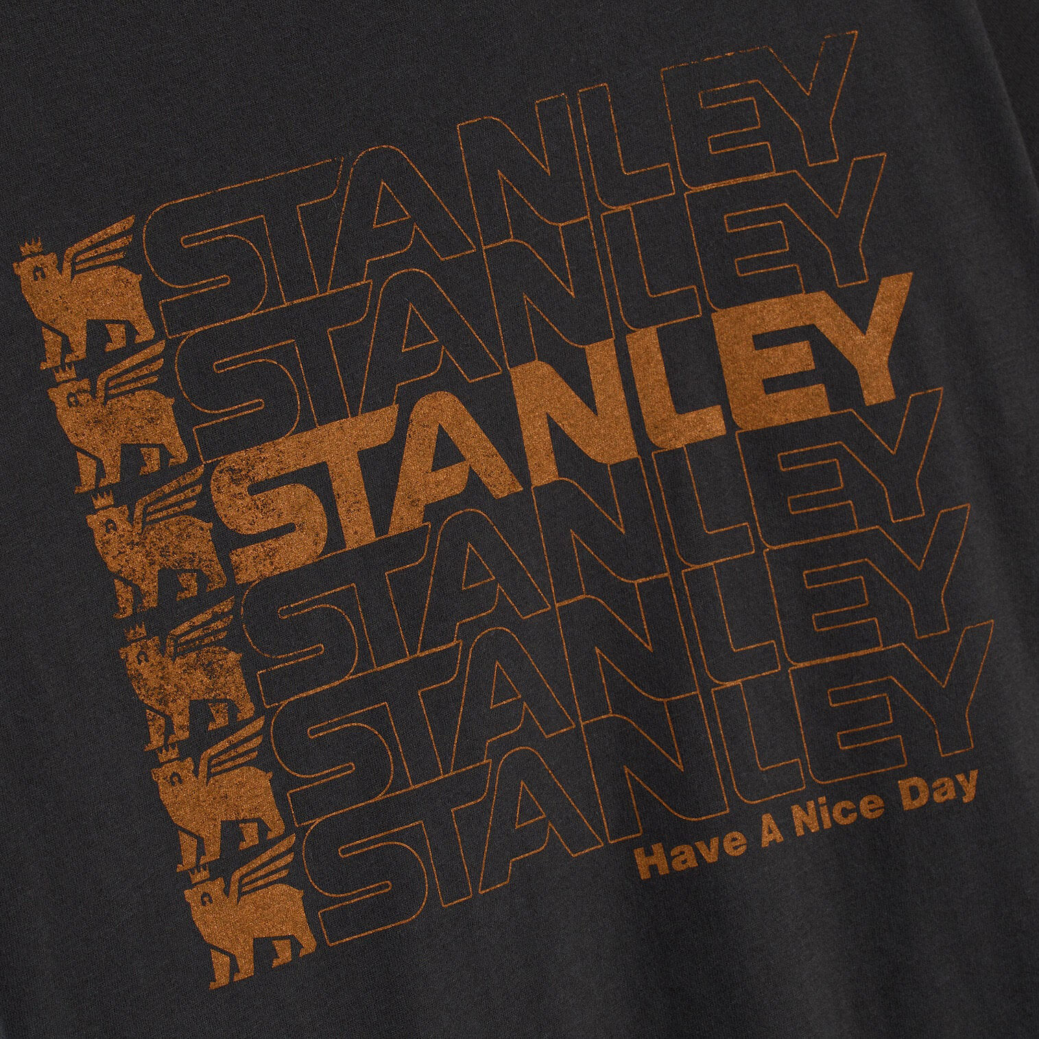 Black Stanley The Stanley Nice Day Women’s Boxy Tee | NKVJ61534