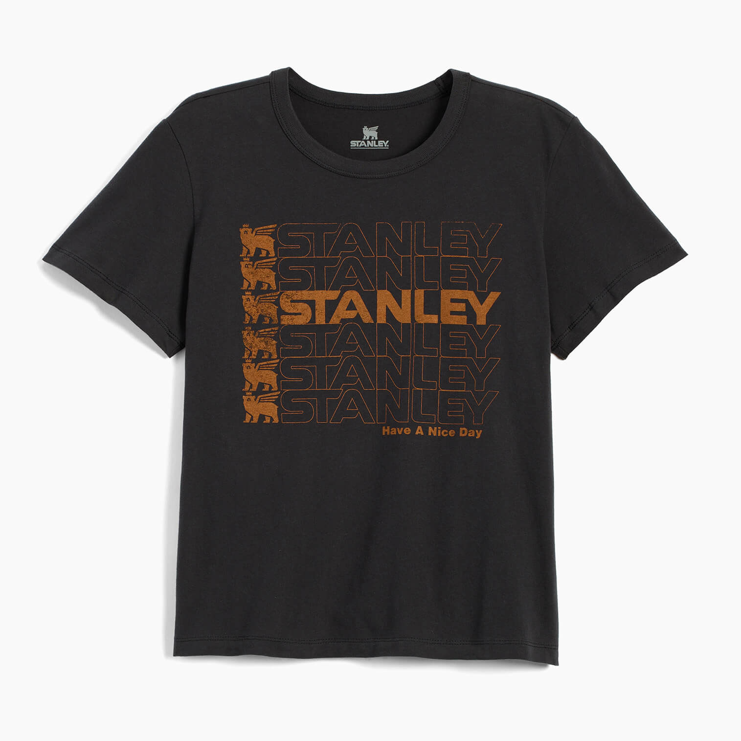 Black Stanley The Stanley Nice Day Women’s Boxy Tee | NKVJ61534