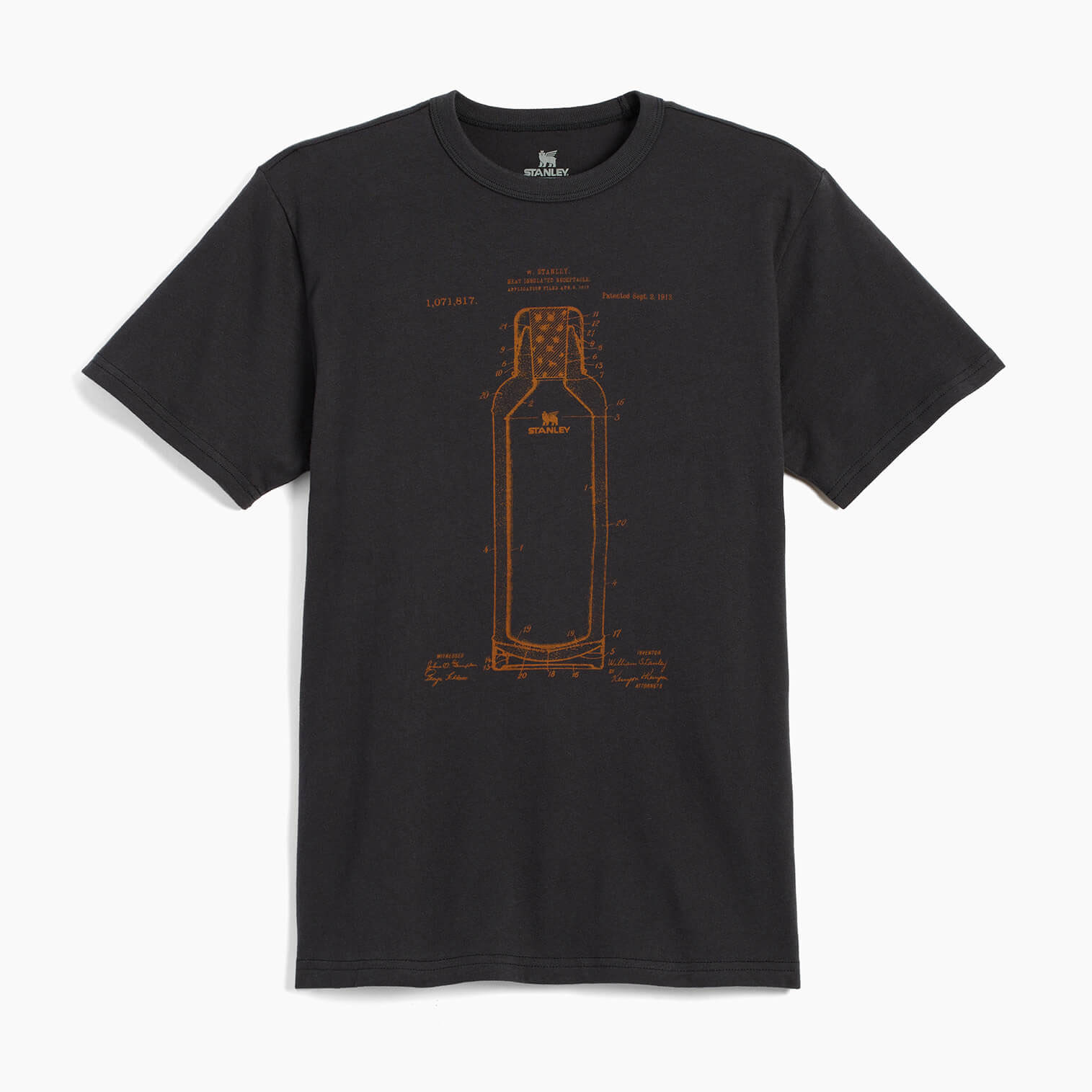 Black Stanley The Stanley Patent Essential Tee | HVLS89702