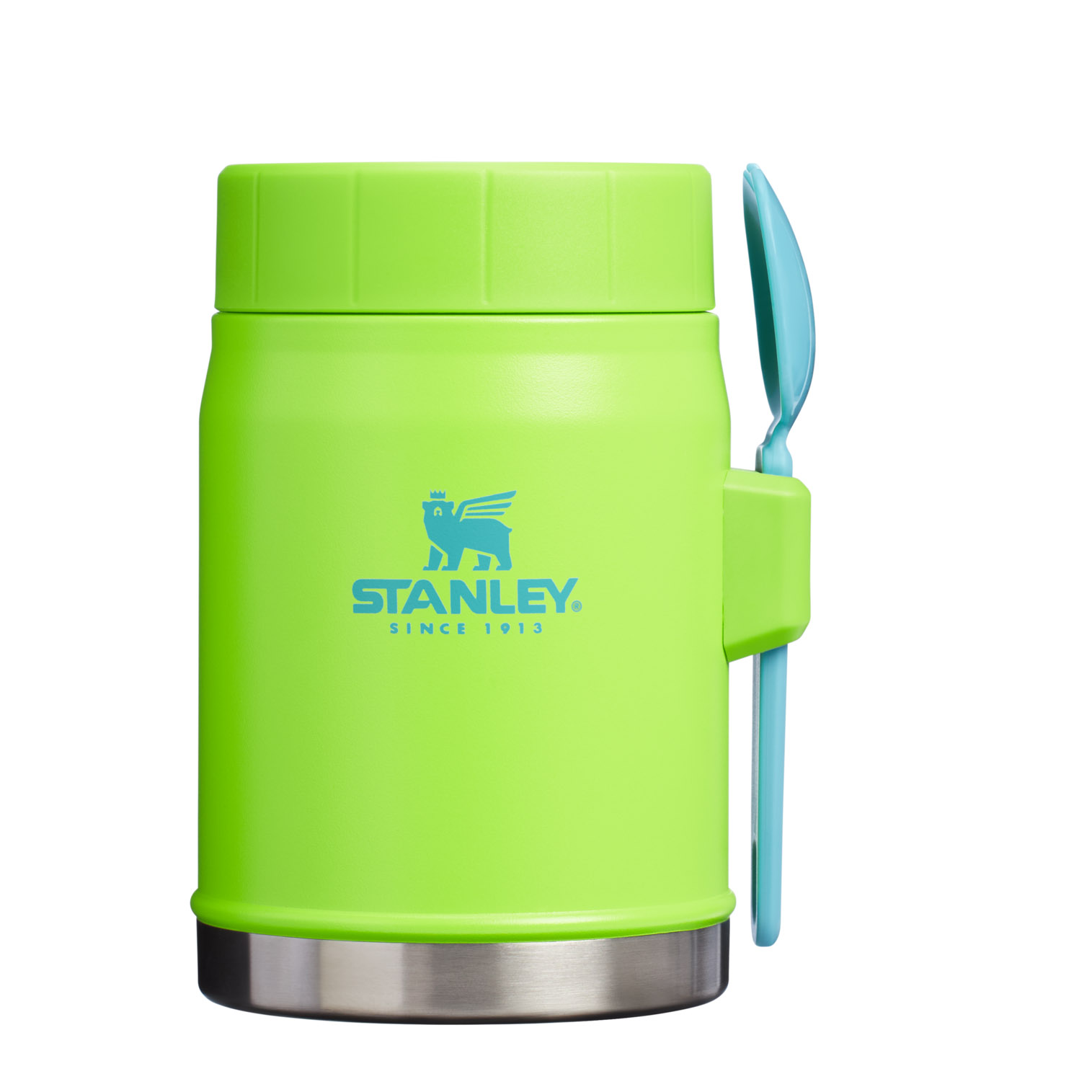 Bright Lime Stanley The Heat Wave Classic Legendary Food Jar + Spork | 14 OZ | NODM72590