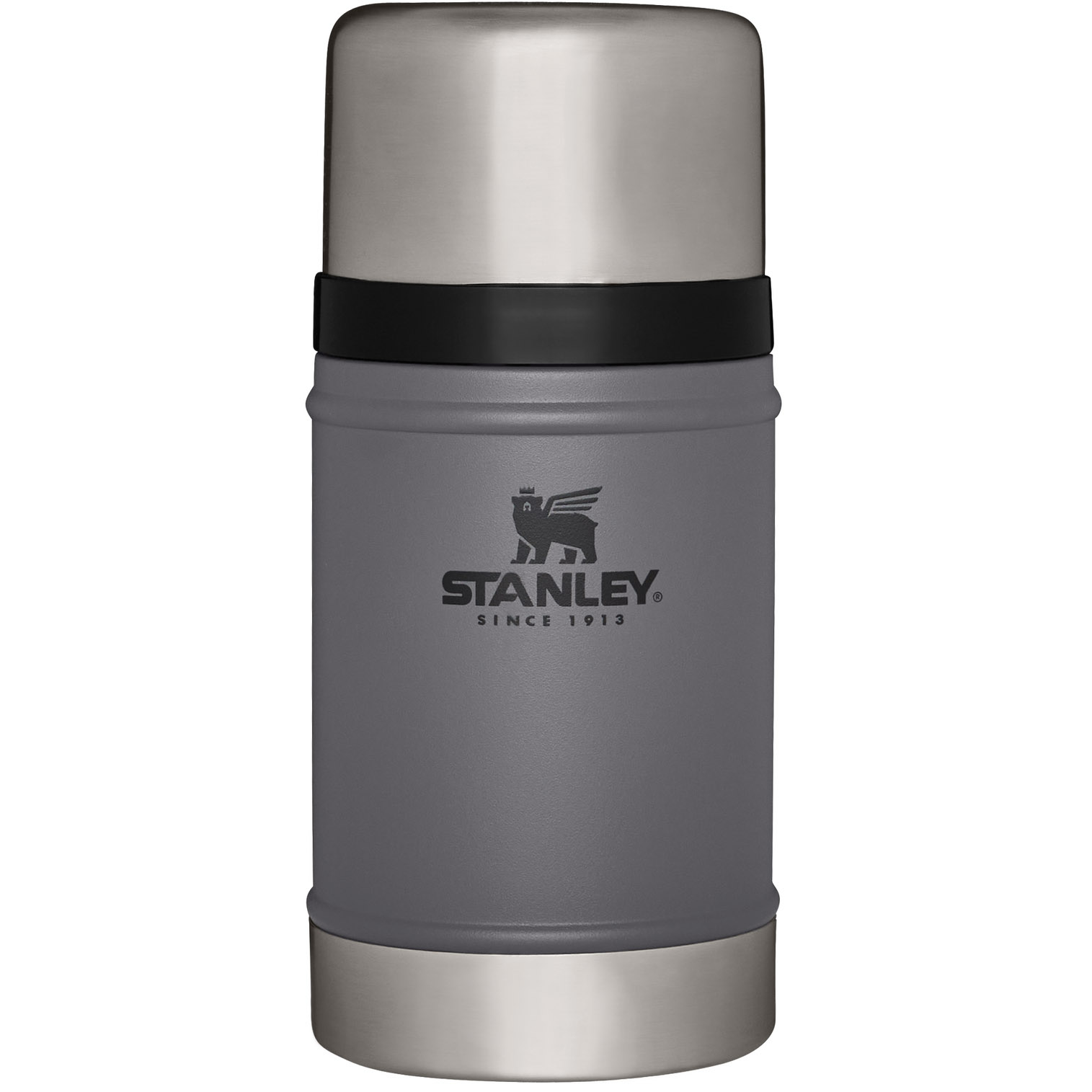 Charcoal Stanley Classic Legendary Insulated Food Jar + Storage | 24oz | FNBG90753