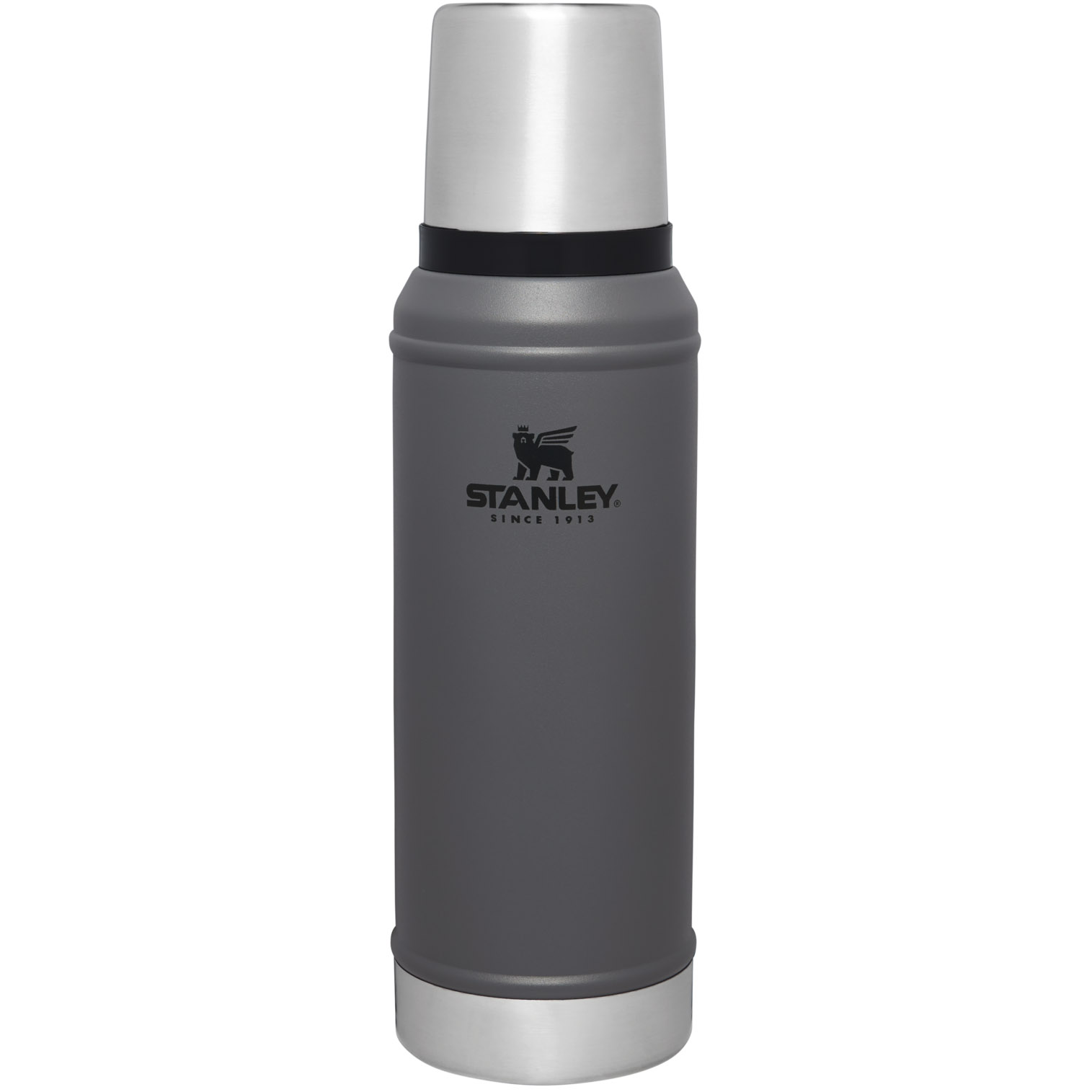 Charcoal Stanley Classic Legendary Vacuum Insulated Bottle | 1.0 QT | XZMD39815