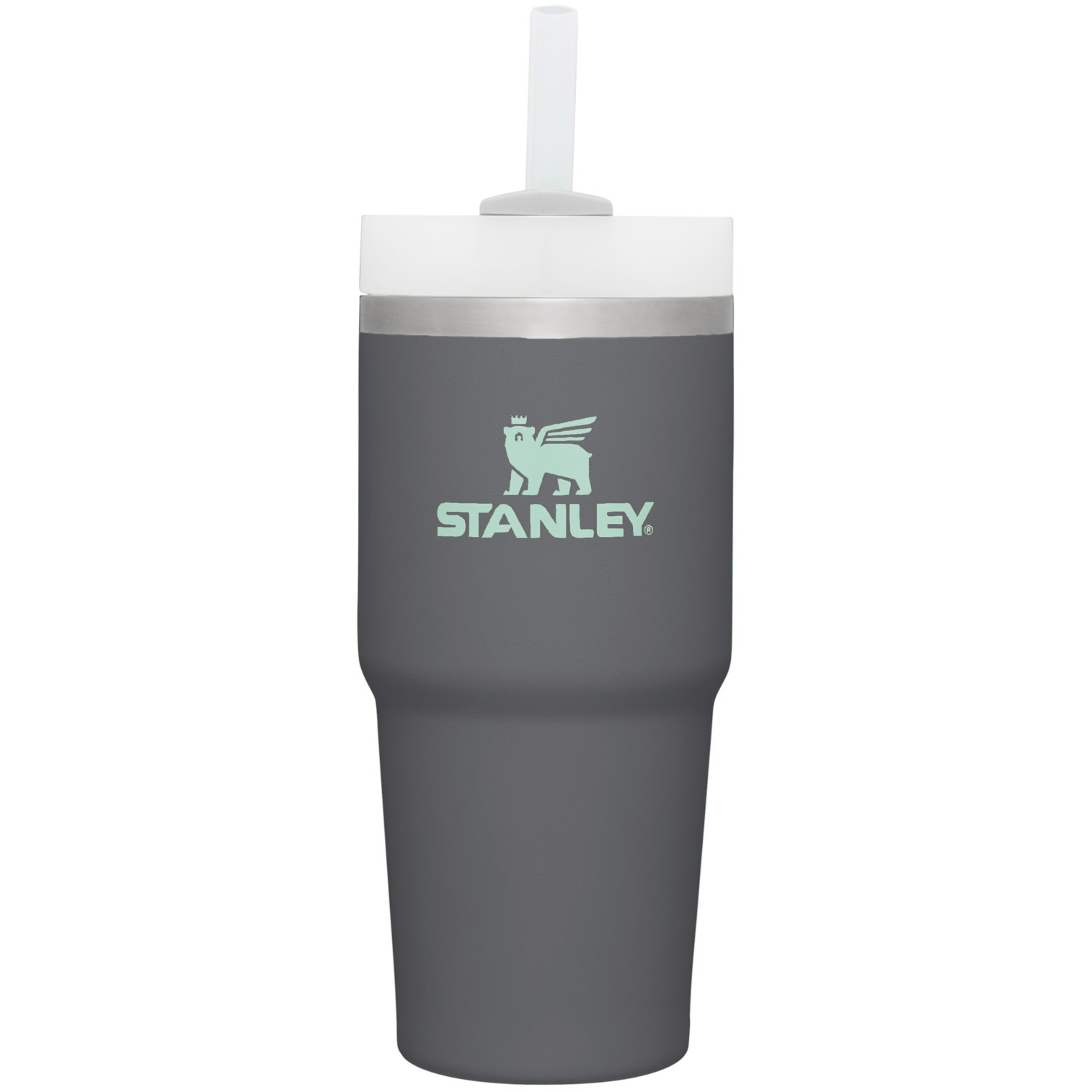 Charcoal Stanley Quencher H2.0 Travel Tumbler | 14 OZ | MJNU50196