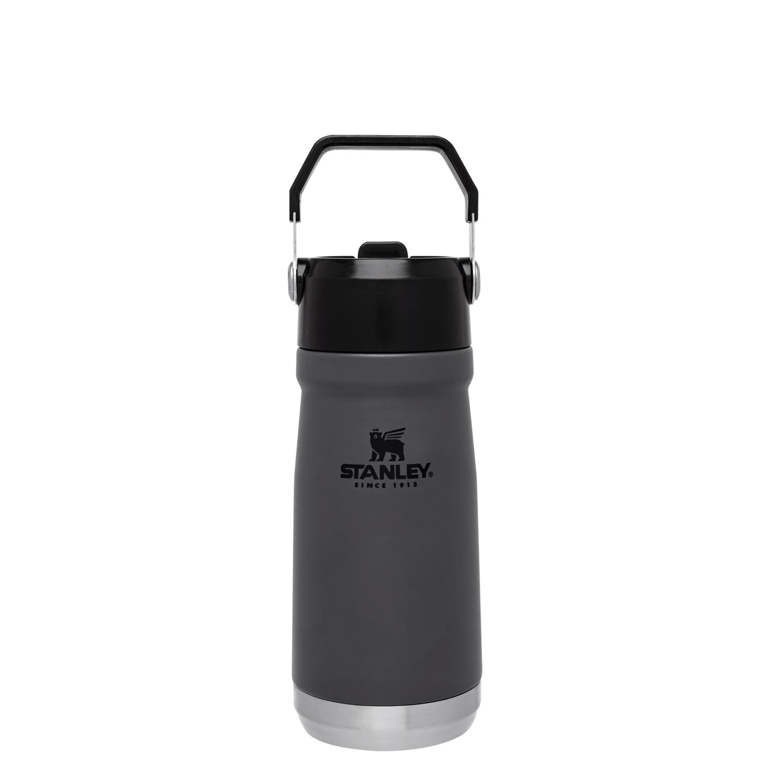 Charcoal Stanley The IceFlow Flip Straw Water Bottle | 17 OZ | Insulated Bottle | Stanl | FPIO05376