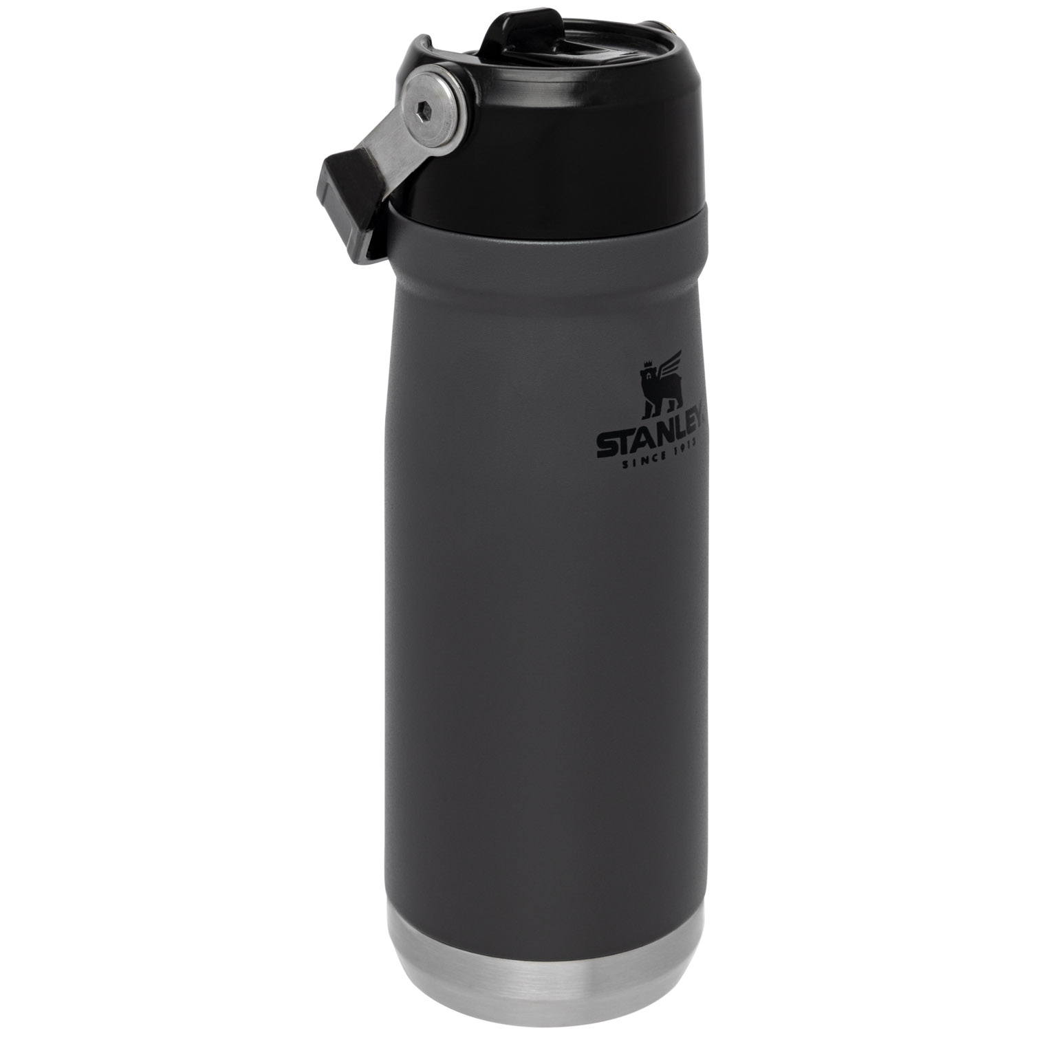 Charcoal Stanley The IceFlow Flip Straw Water Bottle | 22 OZ | Insulated Bottle | Stanl | JEOH05124