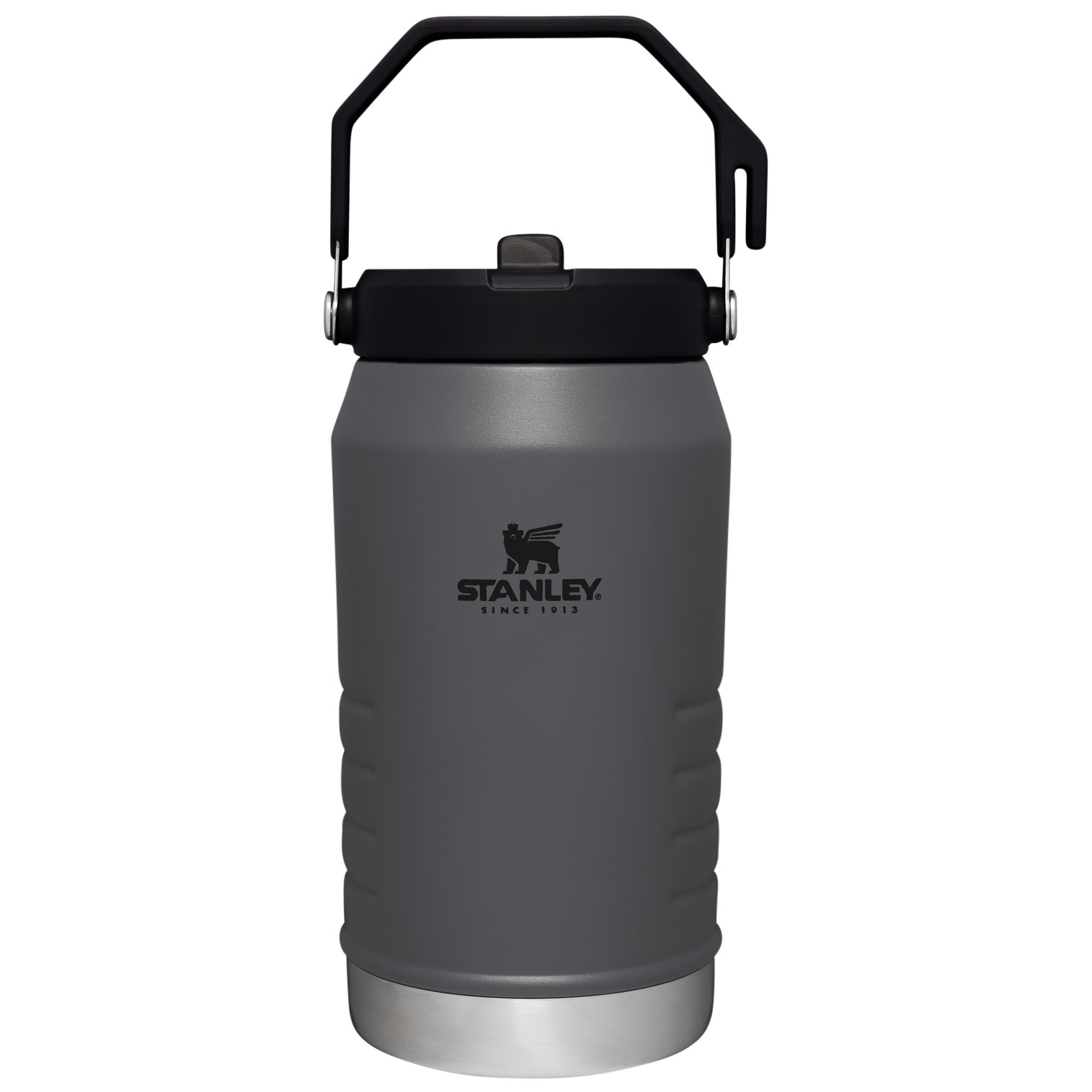 Charcoal Stanley The IceFlow Flip Straw Jug | 64 OZ | Insulated Water Jug | CPIT93508